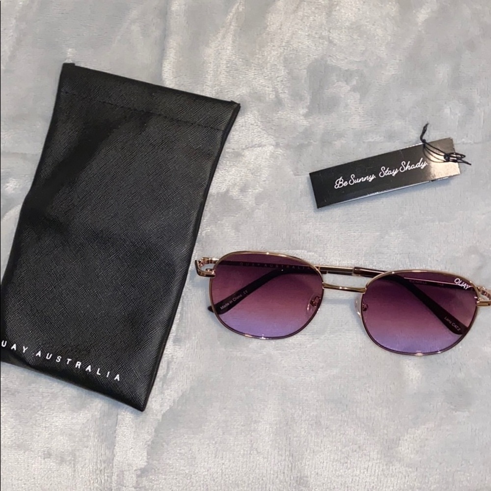 QUAY Jezabell Pink Undertone Sunglasses